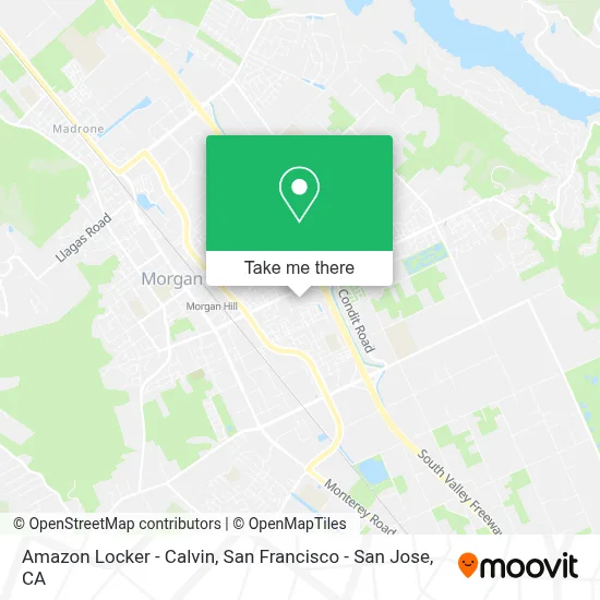 Amazon Locker - Calvin map