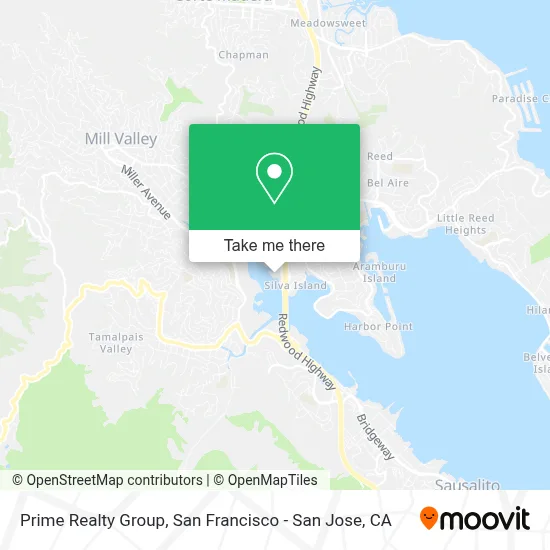 Prime Realty Group map