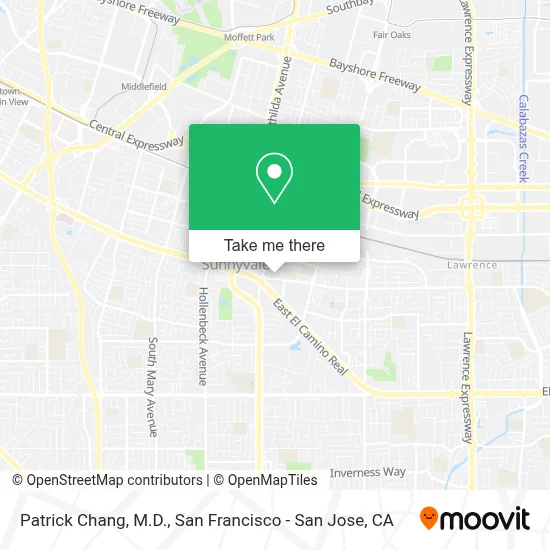 Patrick Chang, M.D. map