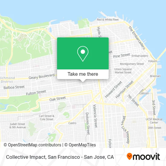 Collective Impact map