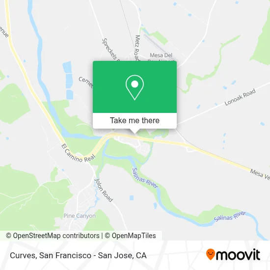 Curves map