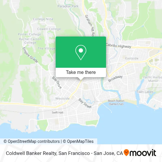 Coldwell Banker Realty map