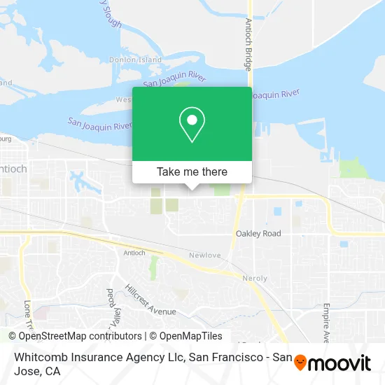 Whitcomb Insurance Agency Llc map