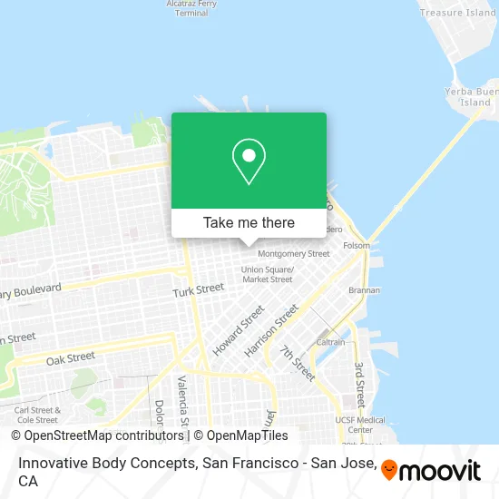 Innovative Body Concepts map