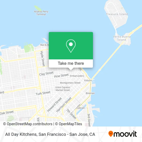 All Day Kitchens map