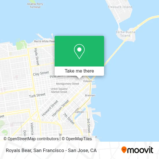 Royals Bear map