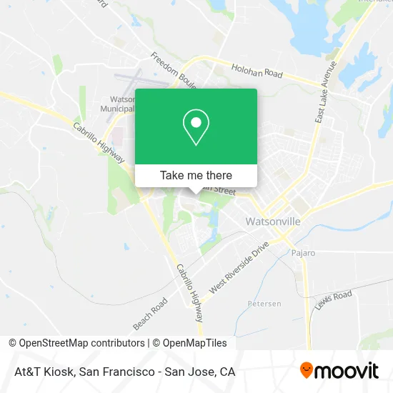 At&T Kiosk map