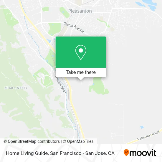 Home Living Guide map