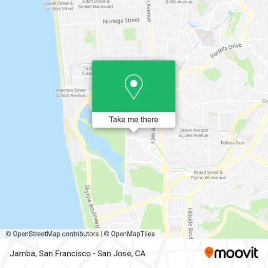 Jamba map