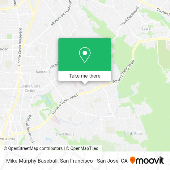 Mike Murphy Baseball map