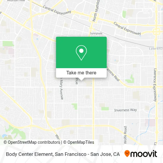 Body Center Element map