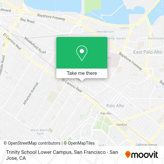 Trinity School Lower Campus map