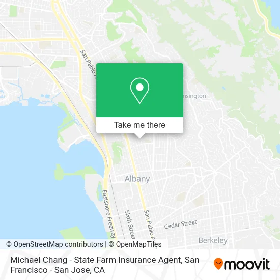 Michael Chang - State Farm Insurance Agent map