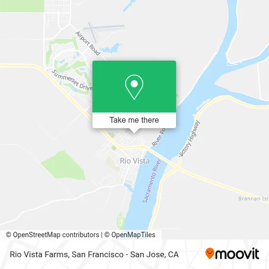 Rio Vista Farms map