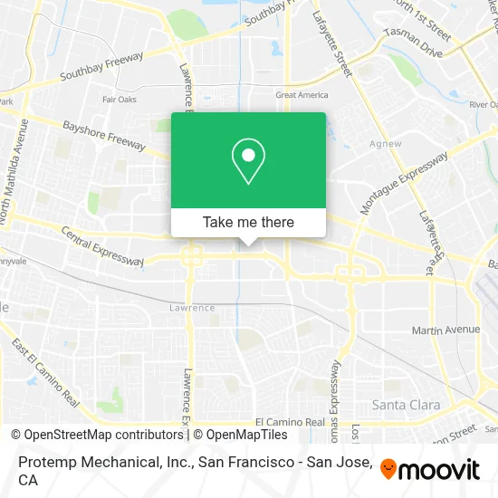 Protemp Mechanical, Inc. map