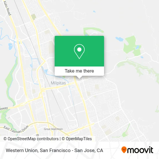 Western Union map