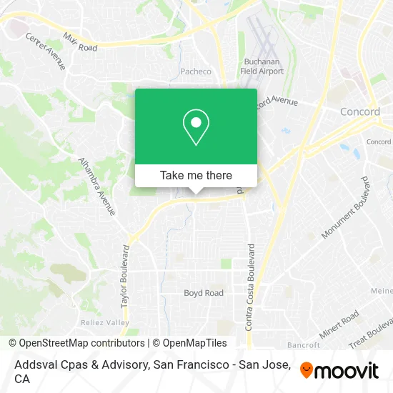 Addsval Cpas & Advisory map