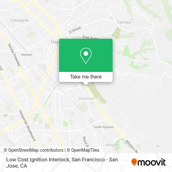 Low Cost Ignition Interlock map
