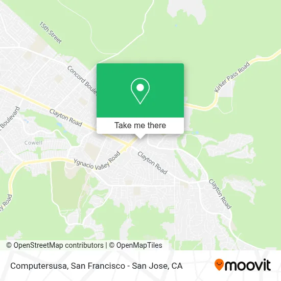 Computersusa map