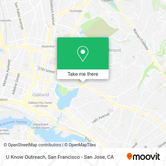 U Know Outreach map