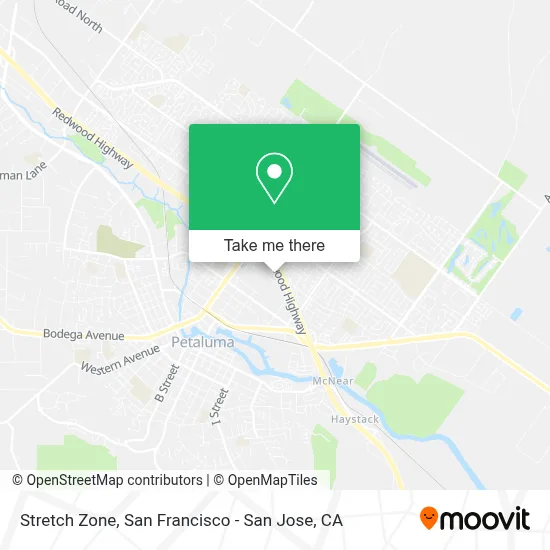 Stretch Zone map