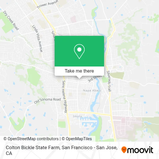 Colton Bickle State Farm map