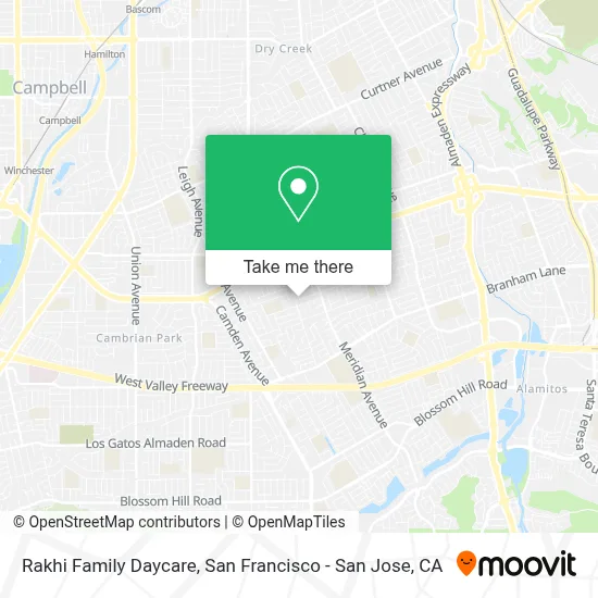 Rakhi Family Daycare map