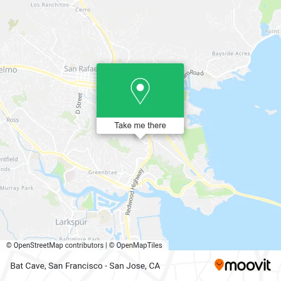 Bat Cave map