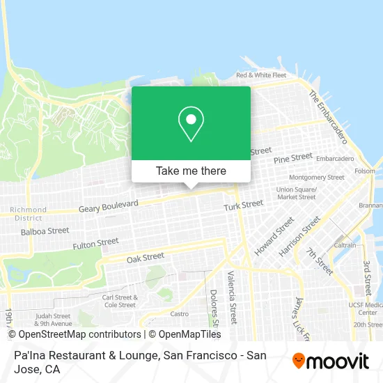 Pa'Ina Restaurant & Lounge map