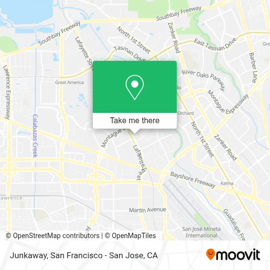 Junkaway map