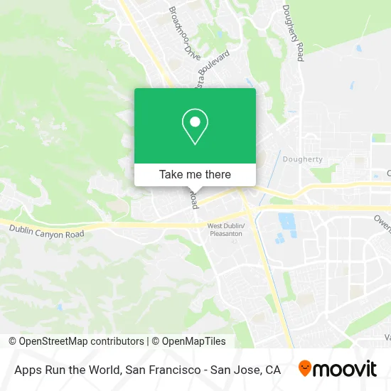 Apps Run the World map