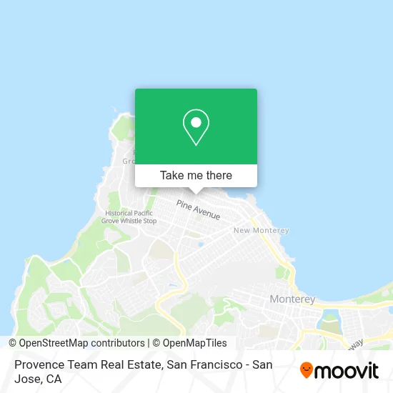 Provence Team Real Estate map