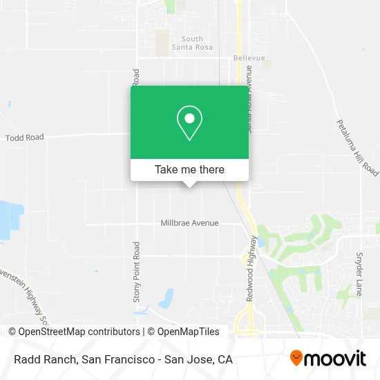 Radd Ranch map