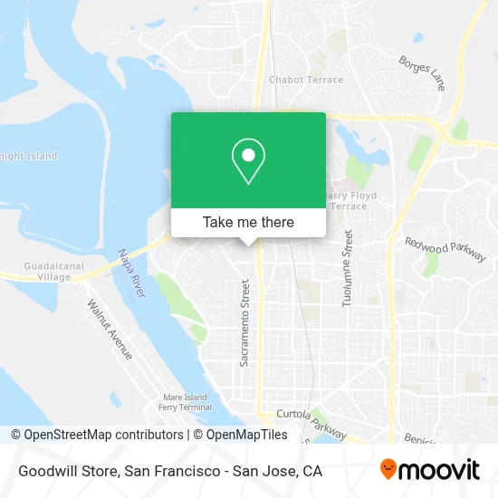 Goodwill Store map