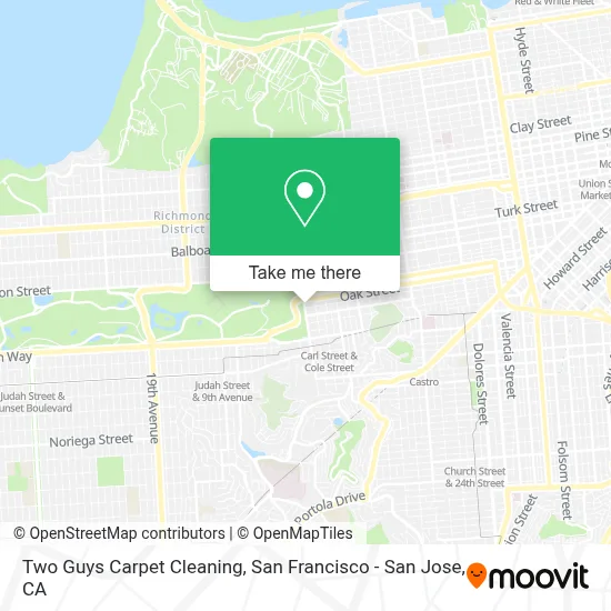 Two Guys Carpet Cleaning map