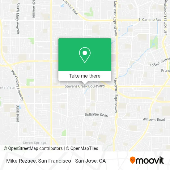 Mike Rezaee map
