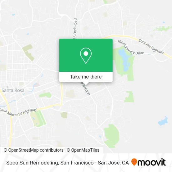 Soco Sun Remodeling map