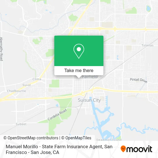 Manuel Morillo - State Farm Insurance Agent map