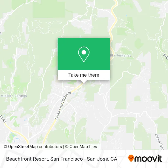 Beachfront Resort map