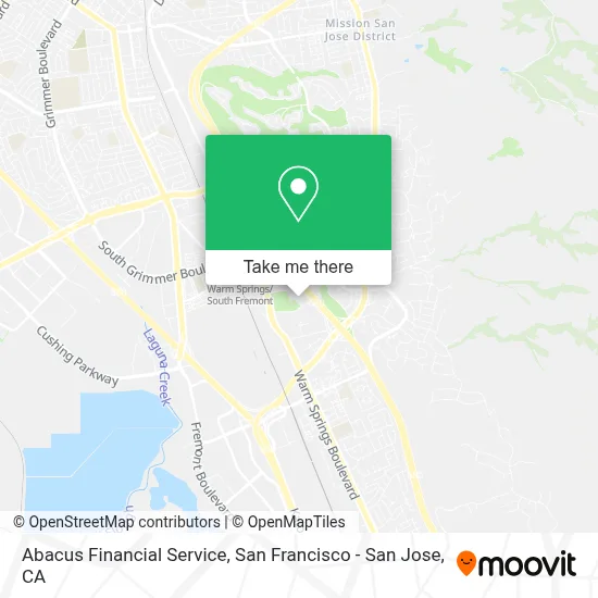Abacus Financial Service map