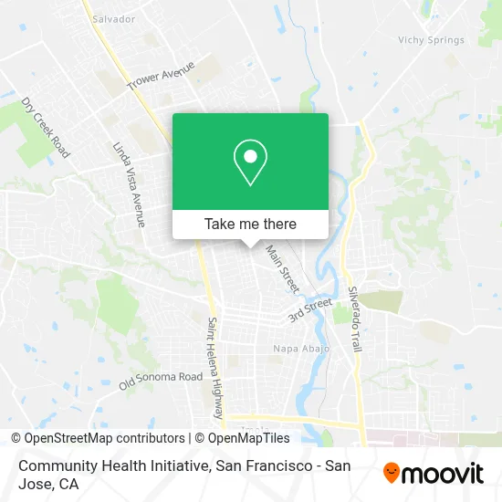 Community Health Initiative map