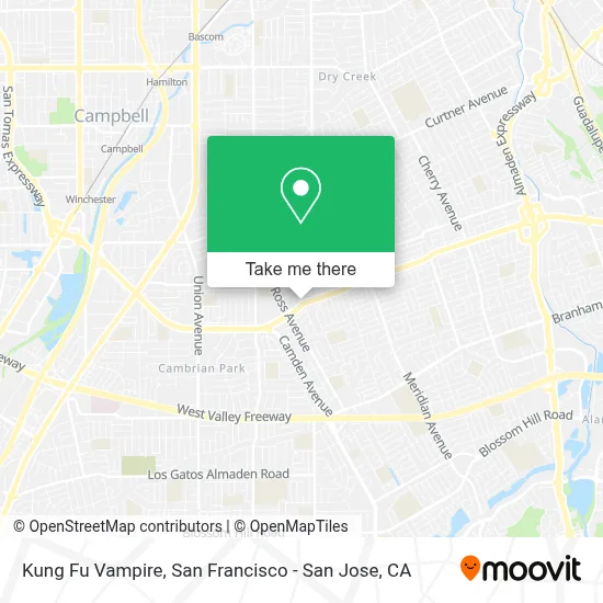 Kung Fu Vampire map