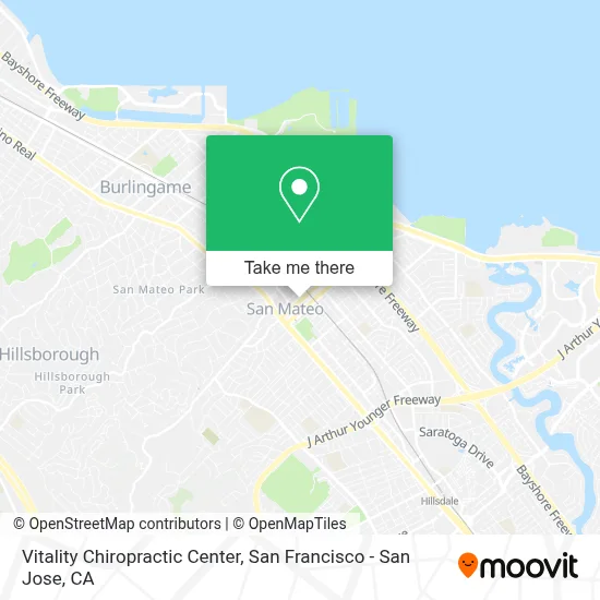 Vitality Chiropractic Center map