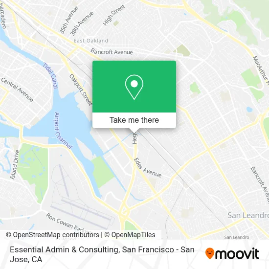 Essential Admin & Consulting map
