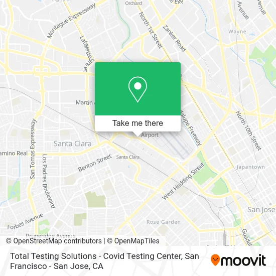Total Testing Solutions - Covid Testing Center map