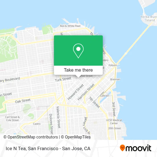 Ice N Tea map