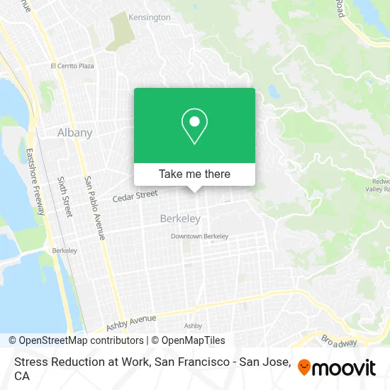Stress Reduction at Work map