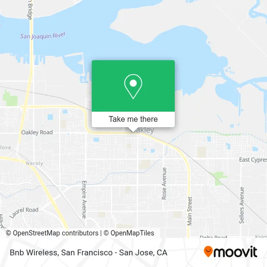 Bnb Wireless map