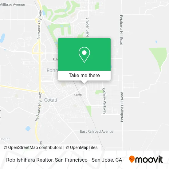 Rob Ishihara Realtor map