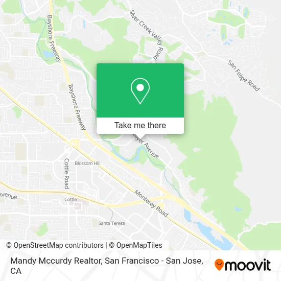 Mandy Mccurdy Realtor map